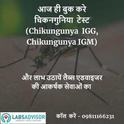 chikungunya test in hindi - know the cost